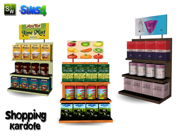 Sims 4 — kardofe_Shopping_exhibitor by kardofe — Exhibitor small to put small things