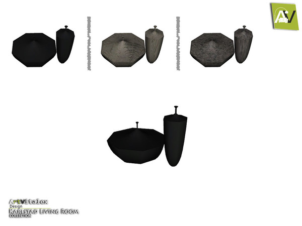 Sims 4 — Karlstad Vases by ArtVitalex — - Karlstad Vases - ArtVitalex@TSR, Mar 2015
