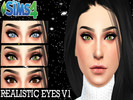 Sims 4 — Realistic Non-Default Eyes V1 by pepsimmer — This item will show up in the eye color section and is non-default!