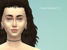 Sims 4 — Facial Enhancer V.1 by mizzbelle972 — Skin Detail - Two Swatches (one is just highlights and shadows and the