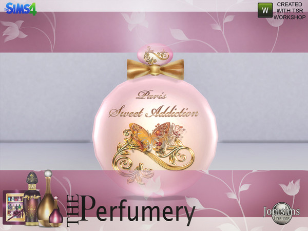 Sims 4 — the perfumery  Perfume Bottle Giant 3  to decorate the store by jomsims — the perfumery Perfume Bottle Giant 3