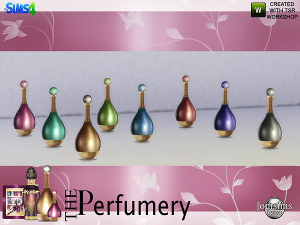 Sims 4 — the perfumery perfume 1 for shelf by jomsims — the perfumery perfume 1 for shelf