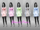 Sims 4 — Dias de Paris by Brujiaba — En 5 colores para teen, adult, elder