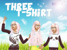 Sims 4 — Kawai Collection for children by Nimeryu — Three cute t-shirt on this pack!