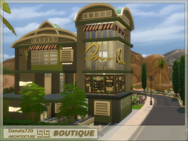 Sims 4 — BOUTIQUE by Danuta720 — Boutique is a small shopping mall, in which you can buy a child a toy, wife - a necklace