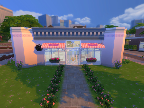 Sims 4 — Cute Bakery by DinoSizeCupcake — Simple little bakery for your little goodies. If you are looking for something