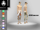 Sims 4 — Malibu pants by Bazlou — New pants for you male sims, with 8 patterns. Hope you like it :D Skin by MSblue hair