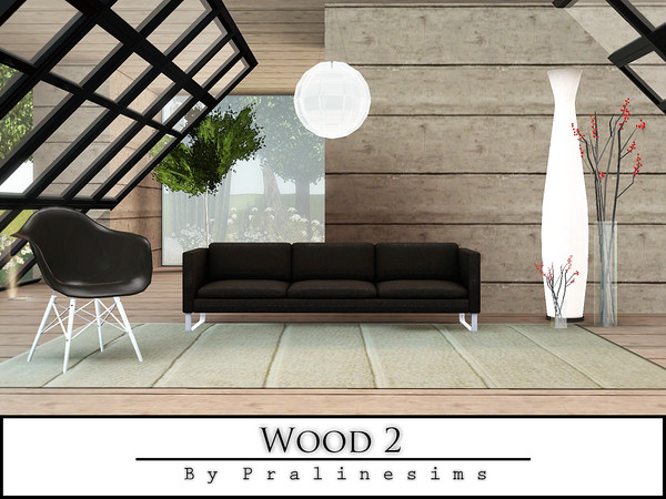 Sims 3 — Wood 2 by Pralinesims — By Pralinesims
