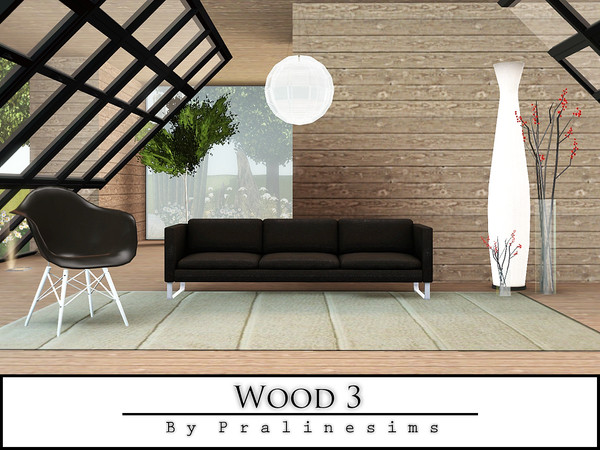 Sims 3 — Wood 3 by Pralinesims — By Pralinesims