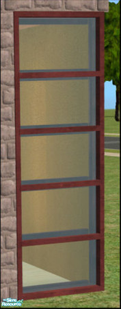 Sims 2 — Seamless Glass Windows - Window Set1 Window1diagonal by Elize-37sims — A set of 7 windows with diagonals that
