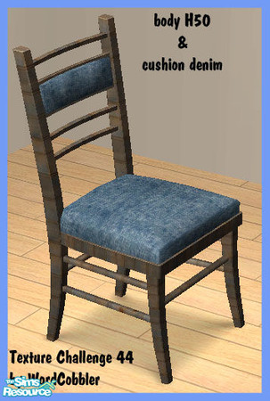 Sims 2 — WC TC44 'The Frank' Dining Chair body-woodhorizontal50 by WordCobbler — This download contains the body only!