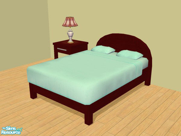 Sims 2 — Just Sheets - Pale Aqua by Lily Whyte — Set of plain solid-coloured brushed cotton sheets in summery pale aqua.