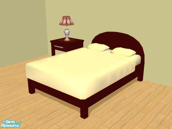 Sims 2 — Just Sheets - Butter Yellow by Lily Whyte — Set of plain solid-coloured brushed cotton sheets in butter yellow.