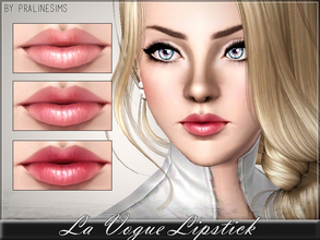 Sims 3 — La Vogue Lipstick by Pralinesims — New realistic lipstick for your sims! Your sims will love their new look ;) -