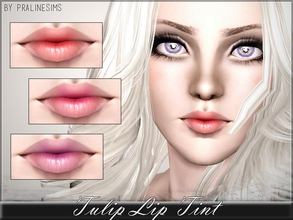 Sims 3 — Tulip Lip Tint by Pralinesims — New realistic, semi-sheer lipbalm for your sims! Your sims will love their new