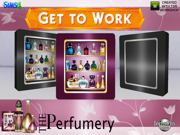 Sims 4 — the perfumery coffret deco get to work by jomsims — the perfumery coffret deco get to work