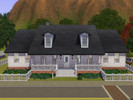 Sims 3 — Colonial Comfort - 4br, 3.5ba by Efflixi — Classic colonial comfort in a cozy cottage! 4 bedrooms and 3.5