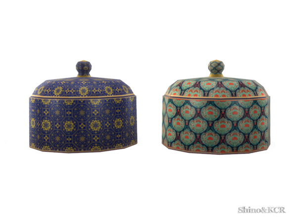 Sims 4 — Bathroom Clive - Canister by ShinoKCR — expensive China porcelain 