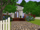 Sims 3 — Blue Bells; 2 Bed 1 Bath by TheMaypleLeaf — Are you a fan of themed homes? The builder of this little gem was!