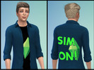 Sims 4 — TS4 Plumbob Jacket Teen - Elder by JoSimmer — enjoy! just a little thing i put together for you guys -