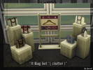 Sims 4 — It bag Set - ( Clutter ) - Salable by Gazoul — It Bag for Your Shop. Objects are salable. They are stored in the