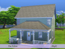 Sims 4 — The Felicia - Starter Home (No CC) by Attey872 — The Felicia is a two-story starter home perfect for sim