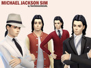 Sims 4 — Michael Jackson Sim by thatdoggonegirl — I made this Sim for my one and only biggest inspiration, and my love..