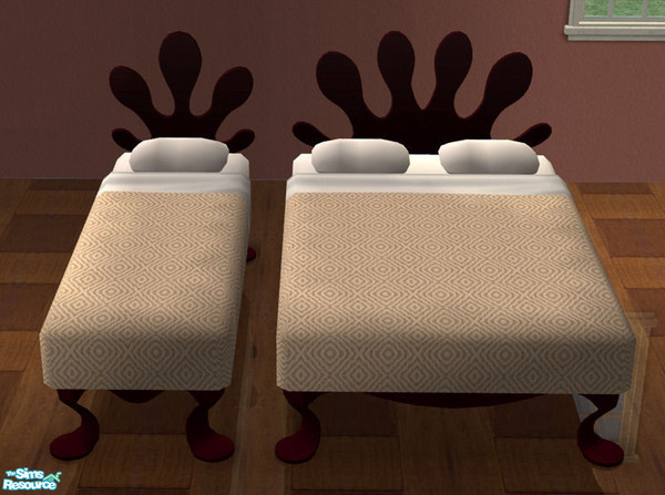 Sims 2 — Bedding Gibson-b - Tonic by spacemouse — Bedding Gibson-b - Tonic