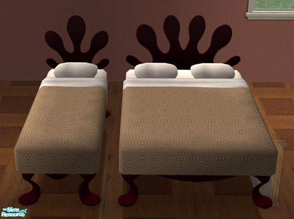 Sims 2 — Bedding Gibson-b - Lemon Peel by spacemouse — Bedding Gibson-b - Lemon Peel