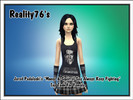 Sims 4 — Moose & Squirrel Tank Top for Female by Reality762 — This Shirt Is Made By Jared Padalecki, Who is Known For