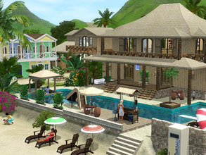 Sims 3 — Blue Lagoon Beach Resort by ewergren2 — just another rebuilding of Hobart's Hideaway This beachside property