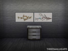 Sims 4 — Birds in Trees by threesmallhearts2 — Cute birds in trees posters for your sims house! :)