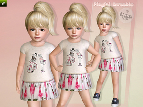 Sims 3 — Playful Sweetie by lillka — Playful Sweetie - Outfit Everyday/Formal one style/not recolorable I hope you like