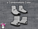 Sims 4 — Nike Sneaker (V2) by thlleite2 — Sneaker Nike in 6 combinations color.