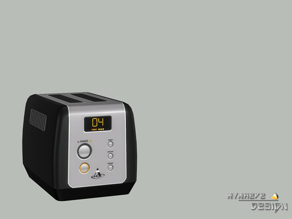 Sims 4 — Altara Toaster by NynaeveDesign — Altara Kitchen Appliances - Toaster Located in: Decor - Clutter Decor