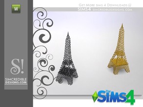 Sims 4 — That's the Spirit - Eiffel souvenir by SIMcredible! — by SIMcredibledesigns.com available at TSR