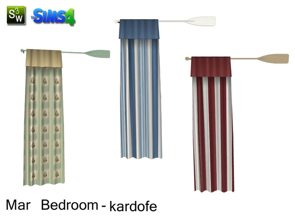Sims 4 — kardofe_Mar Bedroom_Curtains left by kardofe — Curtains hang bar to use as an oar, these are the left