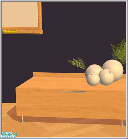 Sims 2 — ligne-roset-recolor - B43 Lowendtable Rose Lightwood by Birgit43 — 