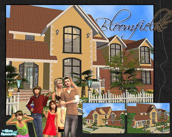Sims 2 — A | C : Bloomfields by albaby — Looking for a home that your sims will love? Then, Bloomfields is the right for