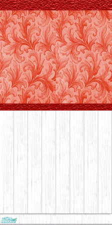 Sims 2 — French Country Collection - French Apple by Riverwillows — A beautiful wallpaper, with subtle fleur-de-lis