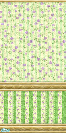 Sims 2 — MR - Spring: Yesterday 02 by perelinka — Magic Roses - Spring: Yesterday. Cheap wallpaper - retro style.
