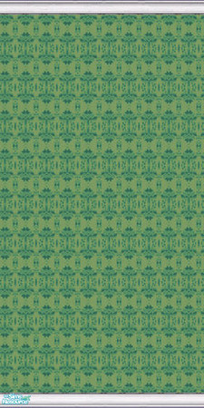 Sims 2 — Retro Patterned Wallpapers 2 - Individual Item by LALIA7 — Available in eleven colours.