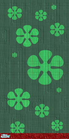 Sims 2 — Gws- Moss by simmyfan2852 — Part of the Groovy Wall Set