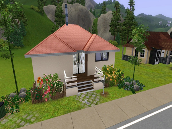 Sims 3 — Elly by Nelaniqt2 — Elly is the little house that everyone would love to live in. With an open living space and