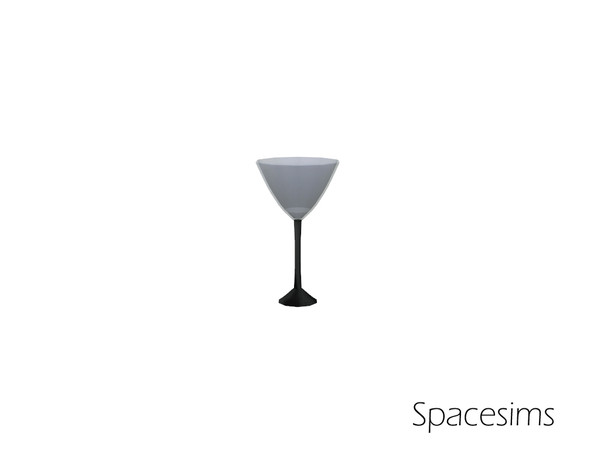 Sims 4 — Maia dining room - Wine glass by spacesims — An elegant wine glass.