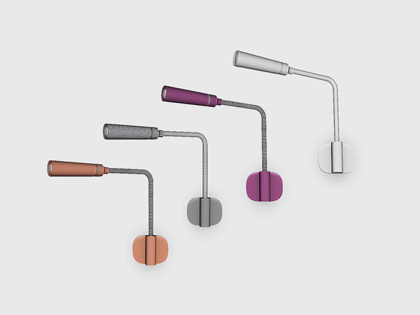 Sims 4 — Bedroom Juniper - Wall Lamp (Left) by ung999 — Bedroom Juniper - Wall Lamp (Left) Color options : 4