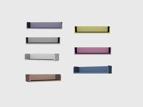 Sims 4 — Bedroom Juniper - Wall Shelf by ung999 — Bedroom Juniper - Wall Shelf Color Options : 7