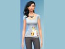 Sims 4 — Kawaii Pokemon shirt by Noae123 — Sweet Pokemon shirt, this is just a recolor