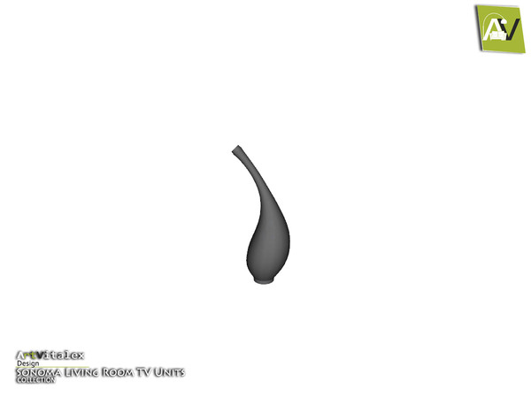 Sims 3 — Sonoma Curve Vase I by ArtVitalex — - Sonoma Curve Vase I - ArtVitalex@TSR, Jun 2015