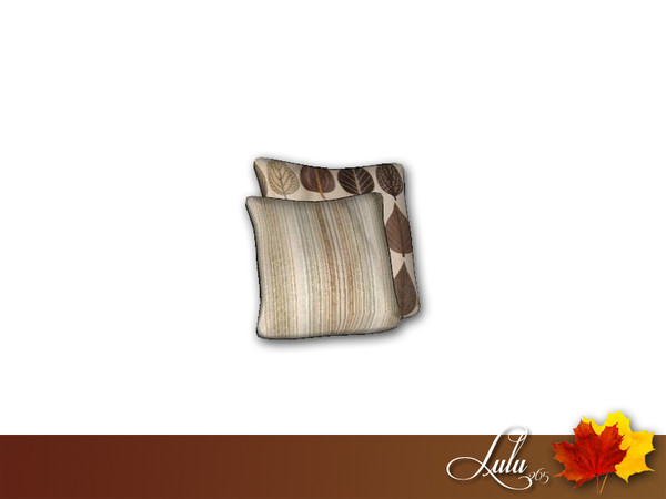 Sims 4 — Autumn Living Chair Cushions  by Lulu265 — Part of the Autumn Living Set 2 variations included 